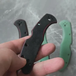 Cachas y separadores G10 para Spyderco Delica 4