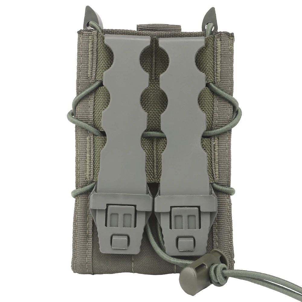 Funda portacargadores MOLLE individual para cinturón táctico de rifle - imagen 5