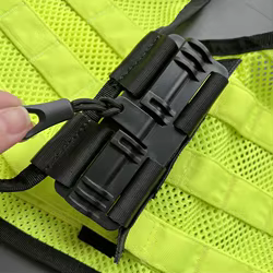 Chaleco táctico fluorescente amarillo liberación rápida seguridad