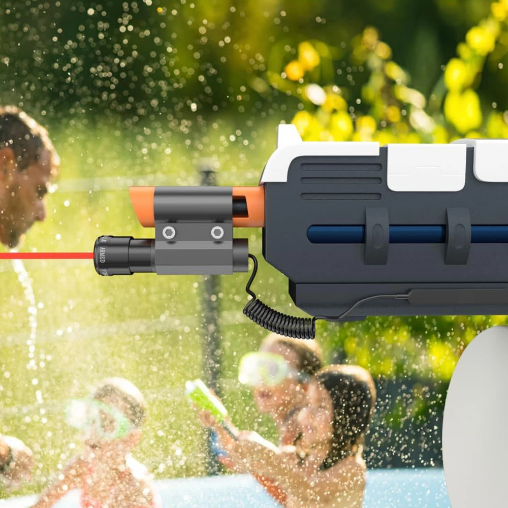 Puntero láser Airsoft doble punto rojo y verde con montaje - imagen 4