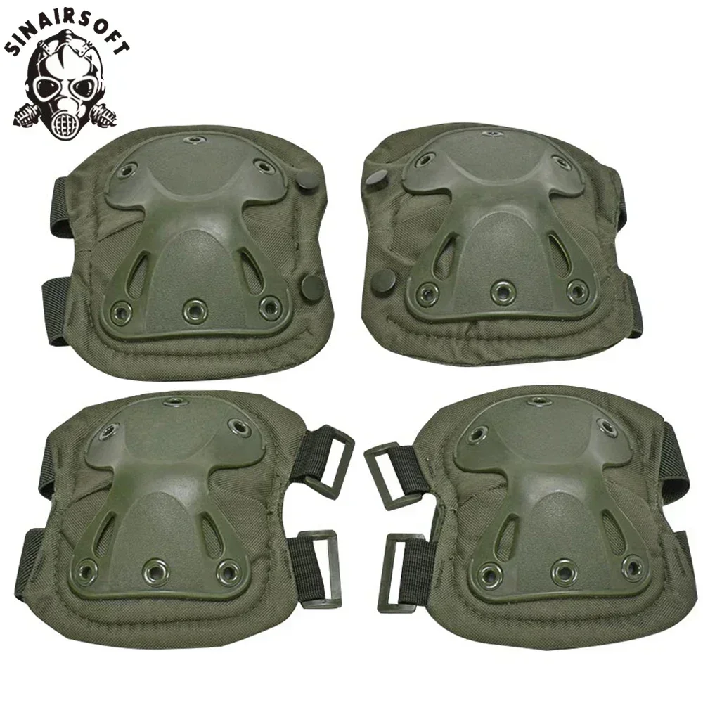 Rodilleras tácticas y coderas para exteriores y trekking