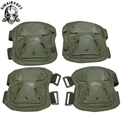 Rodilleras tácticas y coderas para exteriores y trekking