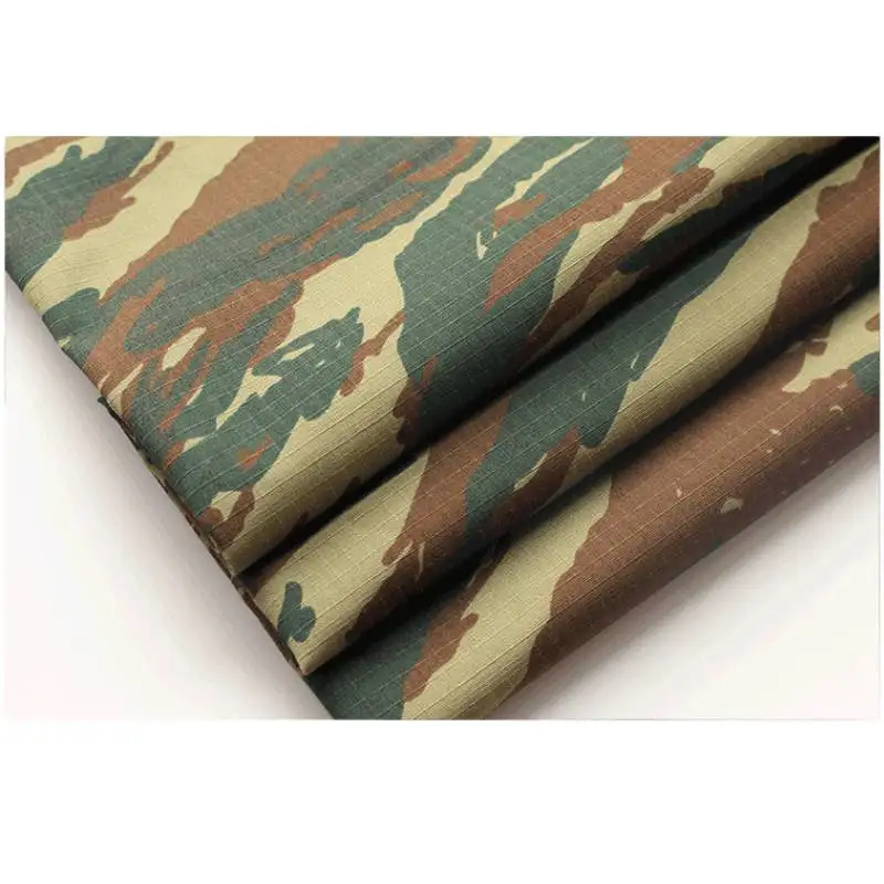 Tela táctica camuflaje geométrico twill poliéster outdoor DIY - imagen 3