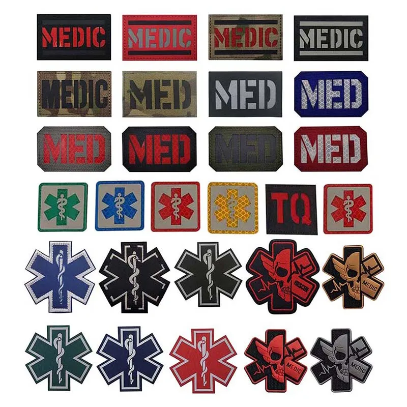 Parche médico táctico reflectante para primeros auxilios - imagen 4