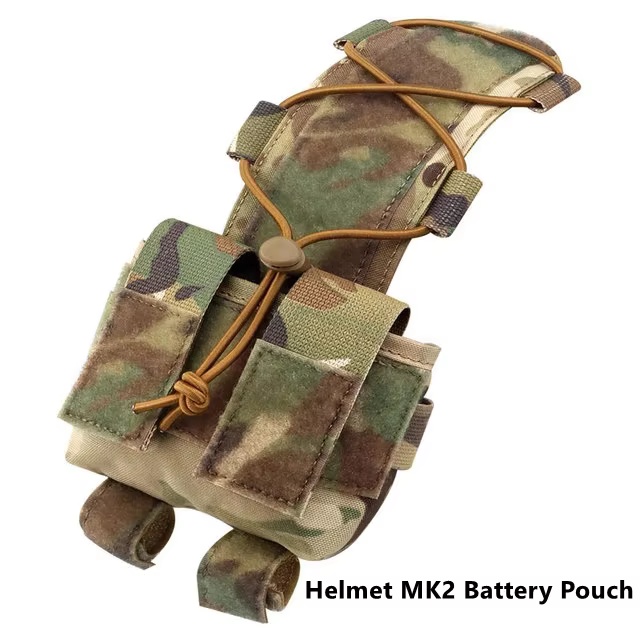 MK2 Bolsa de batería y contrapeso para casco táctico Airsoft MOLLE - imagen 3