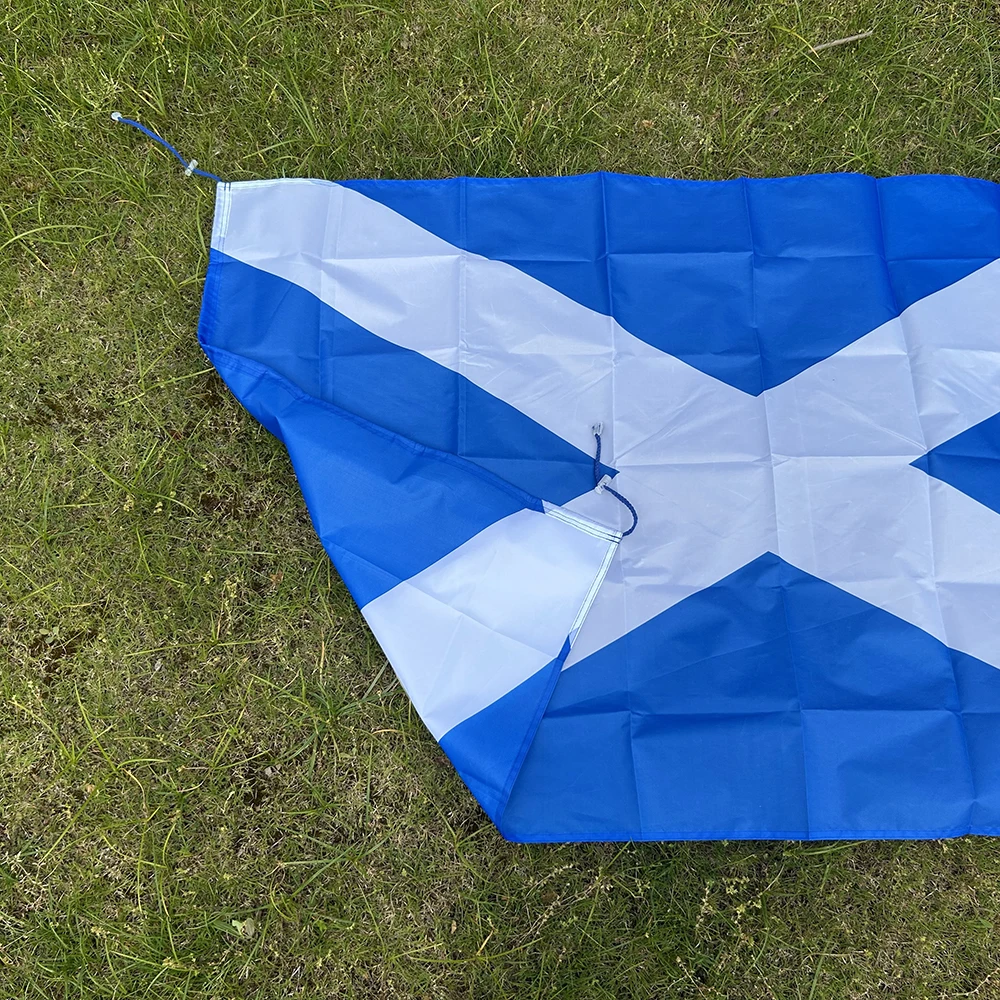 Bandera de Escocia poliéster tipo chal para fútbol exterior - imagen 2