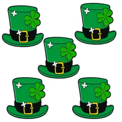 Pin esmaltado verde San Patricio – Insignia solapa y mochila