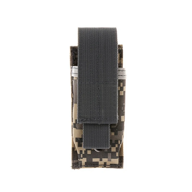 Funda táctica MOLLE individual pistola – Porta cargador y linterna - imagen 2