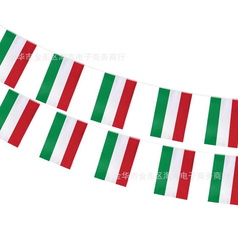 SKY FLAG Banderines Hungría 14x21 cm Pack 20 para fiestas y festival - imagen 3