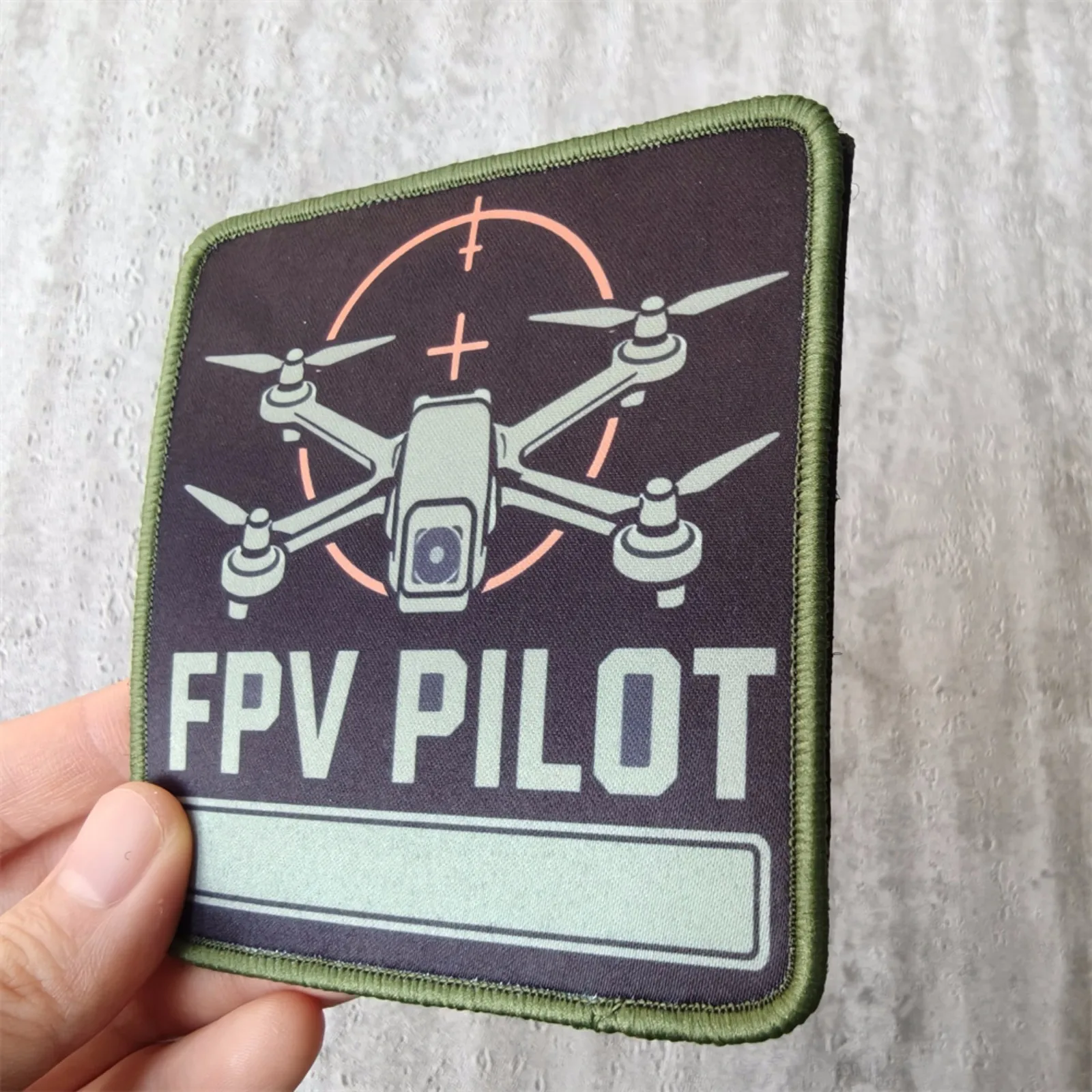 Parche táctico FPV Pilot con velcro para operador de drones - imagen 5