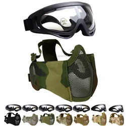 CS Wargame mascara de tiro con gafas proteccion
