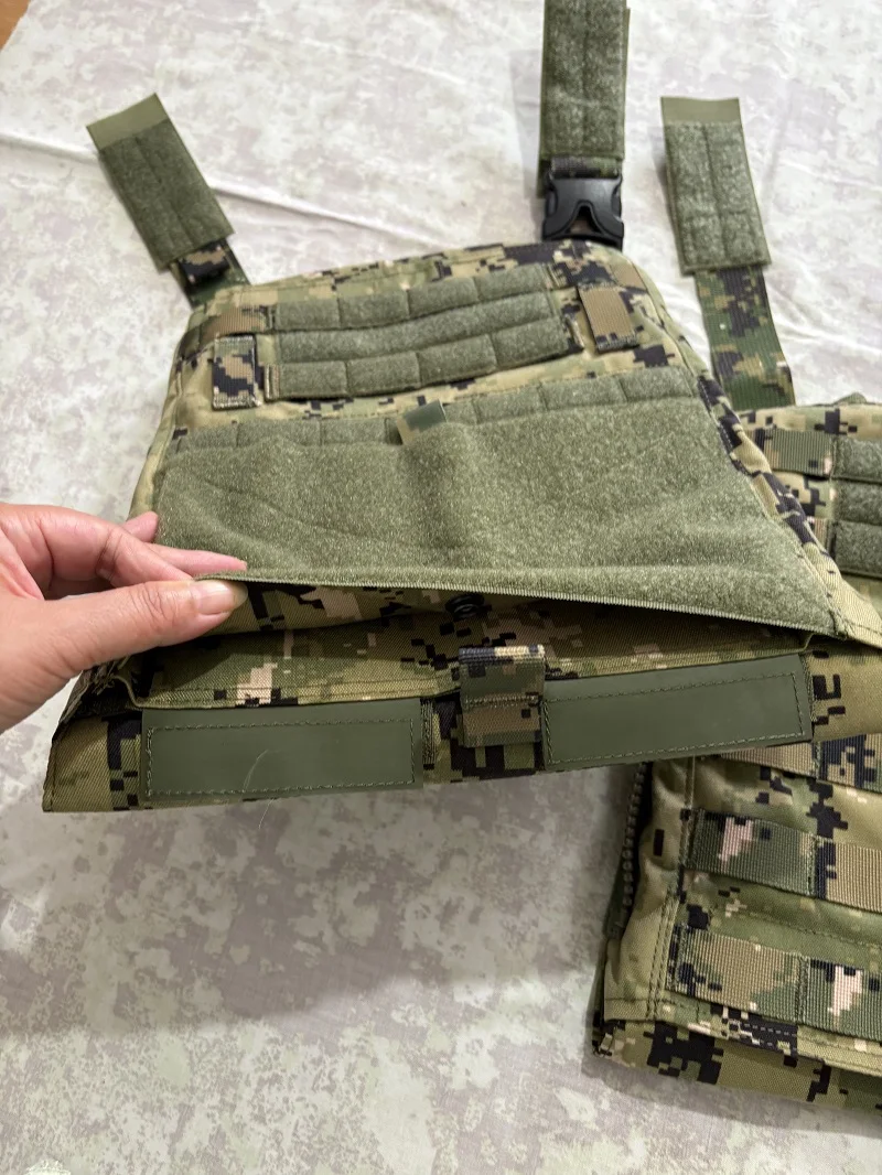 AVS MBAV bolsa de placa táctica precisión con camiseta sin mangas - imagen 4