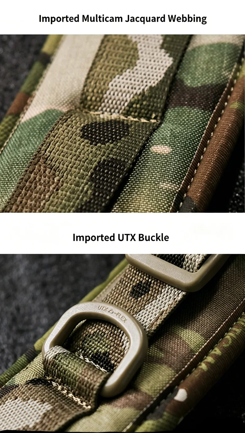 Correas de hombro ajustables doble enganche para mochila táctica MOLLE - imagen 5