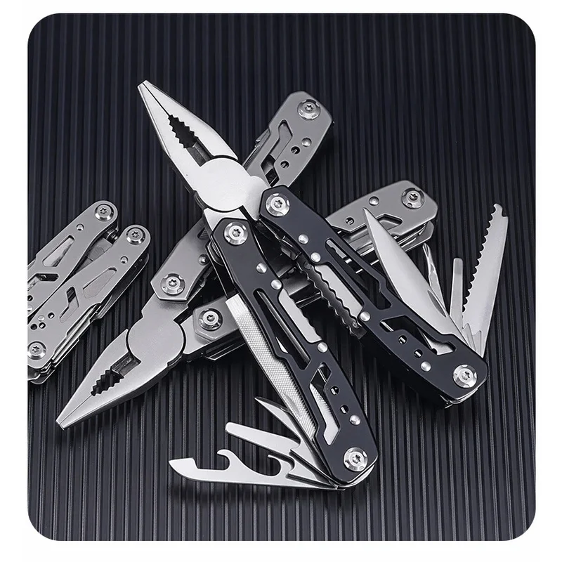 Alicates plegables tácticos multiusos para supervivencia y rescate