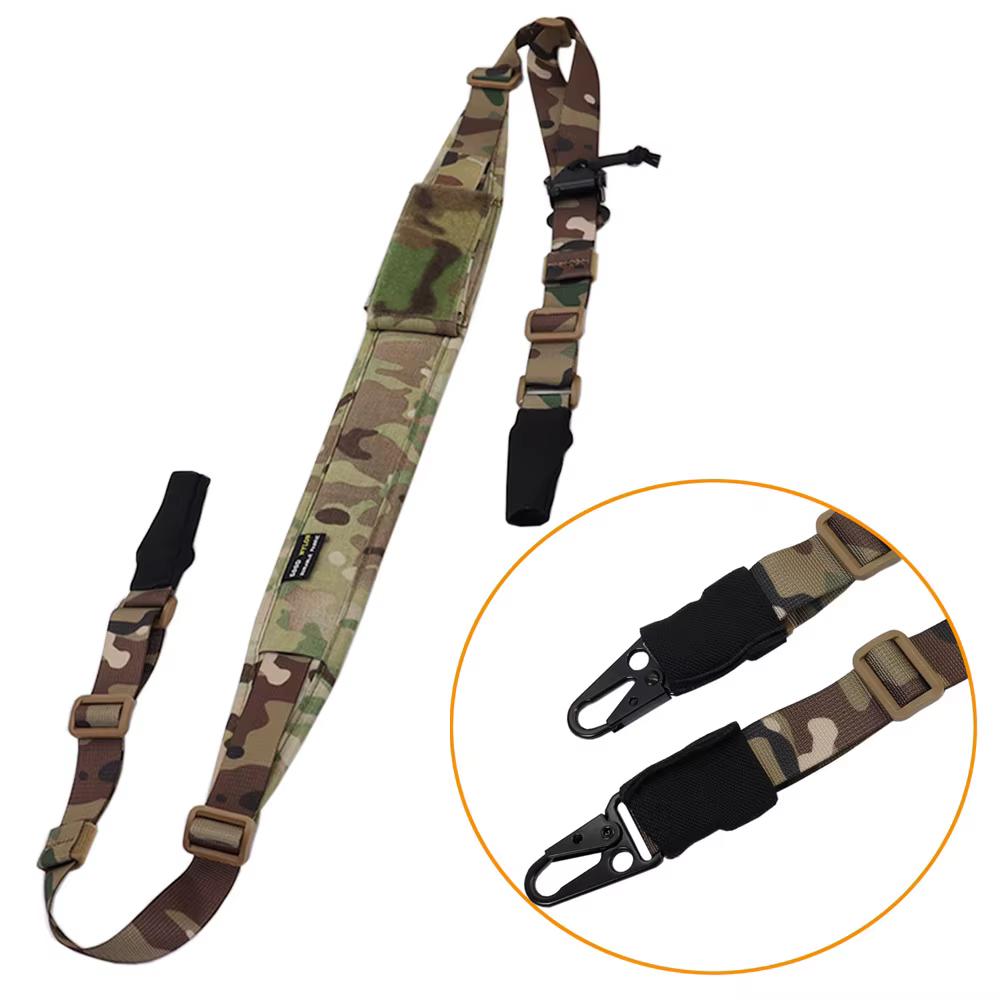 Eslinga táctica modular rifle airsoft – Correa hombro 2 puntos - imagen 3