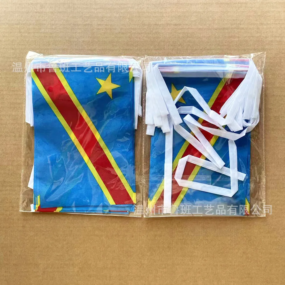 Guirnalda de banderines multicolor para fiestas y carnaval - imagen 2