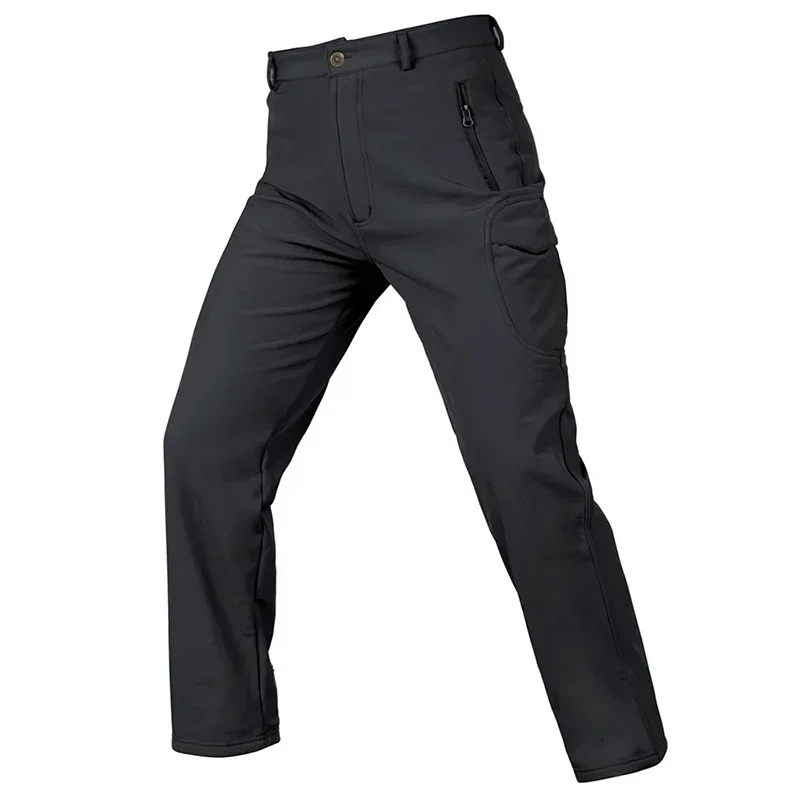 Pantalones tácticos SoftShell invierno impermeables caza - imagen 2