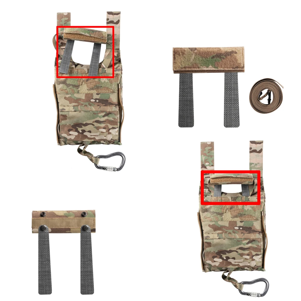 Spiritus Systems Mk2 asa de recuperación para chaleco táctico