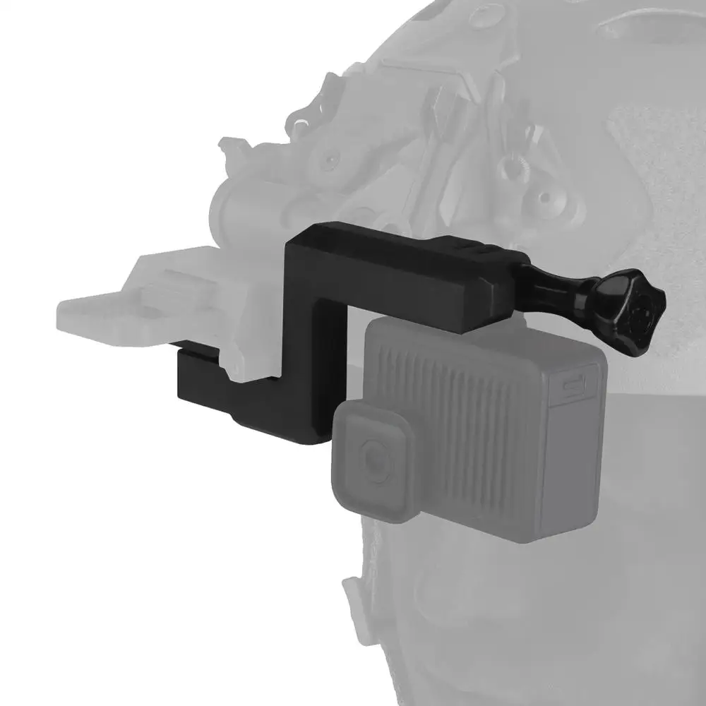 Adaptador NVG POSEIDON DEFENSE para casco con soporte cámara deportiva - imagen 2