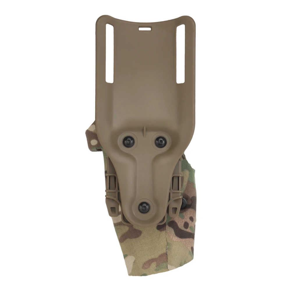 Funda táctica para pistola Glock con QLS y correaje para pierna - imagen 4