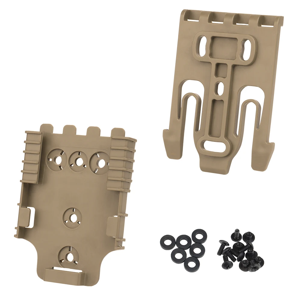 Base adaptadora táctica de desmontaje rápido para funda de pistola