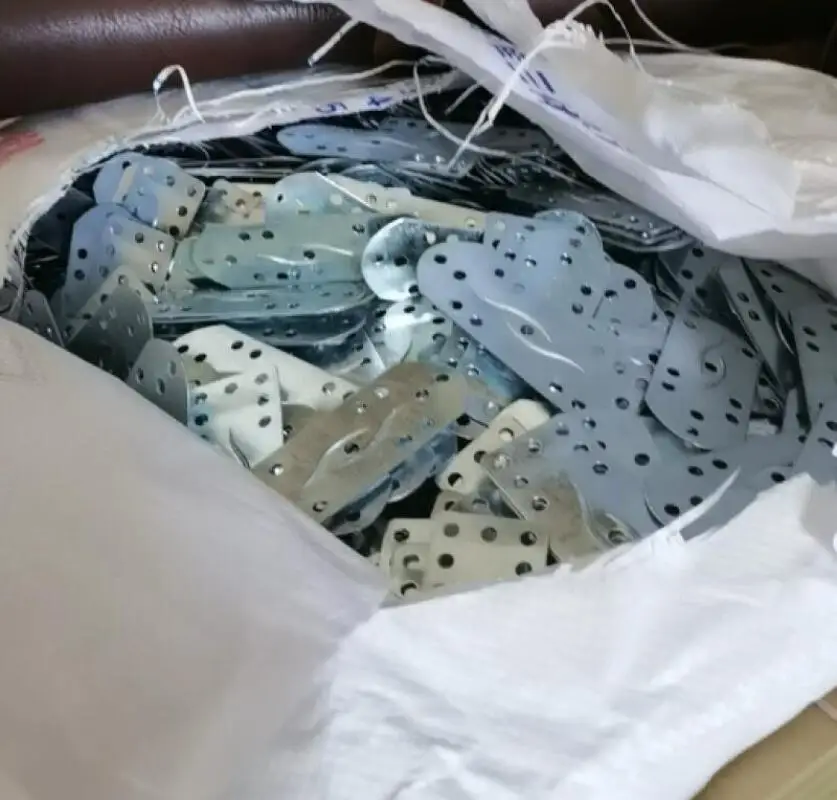 Placa de blindaje de acero al carbono galvanizado con orificios