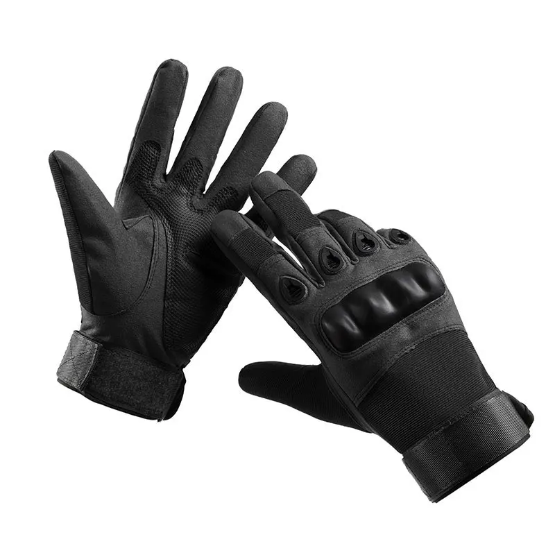 Guantes tácticos antideslizantes de dedo completo para tiro, caza y ciclismo - imagen 5