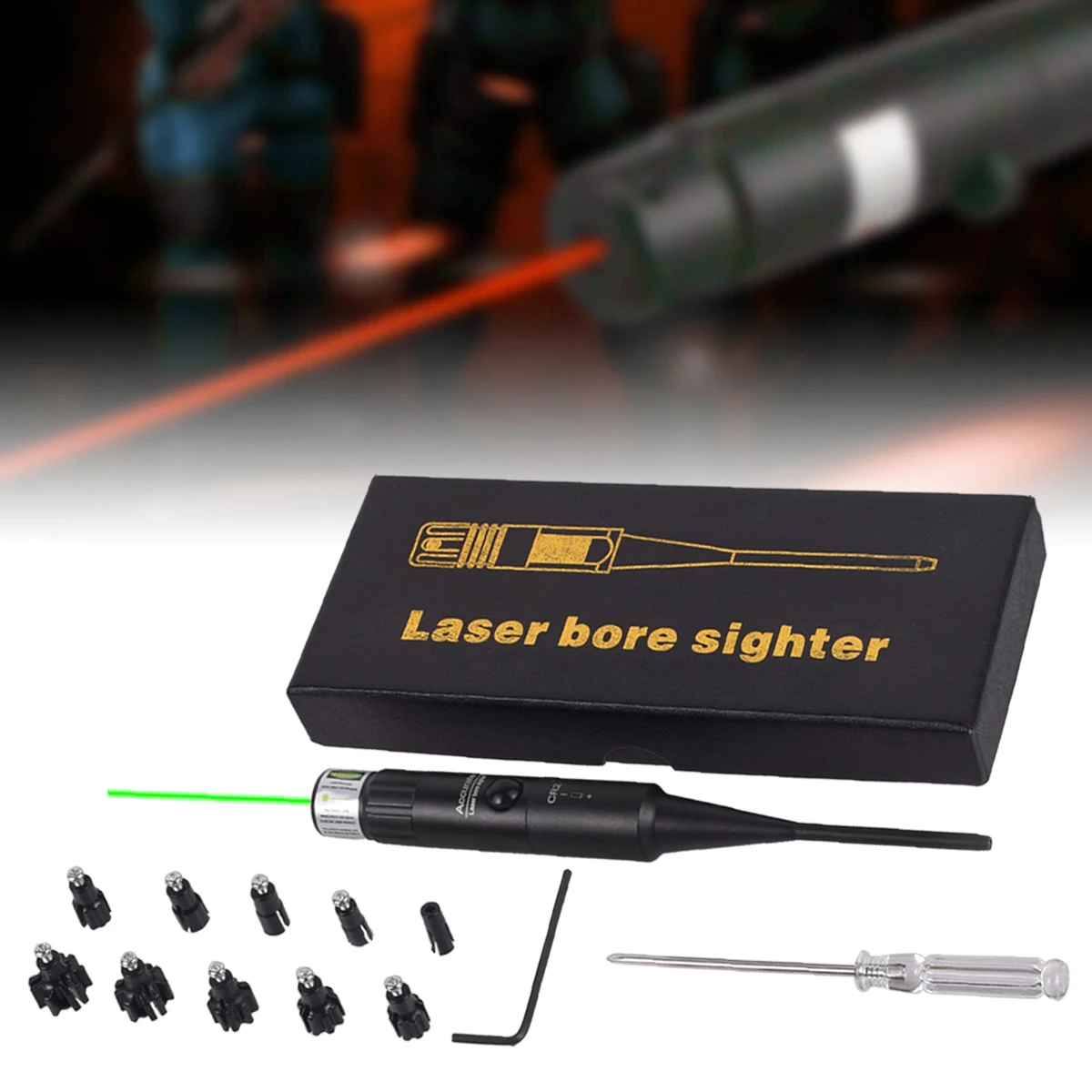 Adaptadores universales recargables para colimador láser