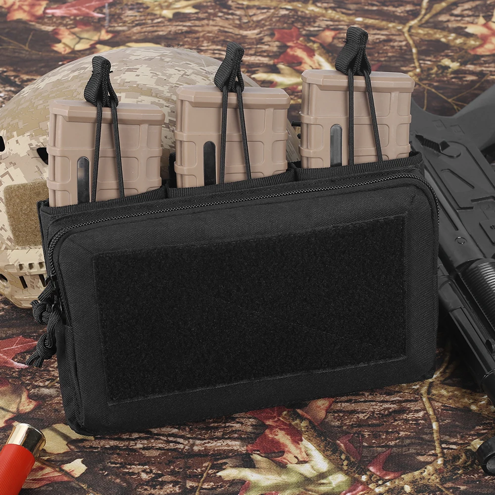 Bolsa táctica para cargadores 5.56/.223 con sistema MOLLE EDC - imagen 3