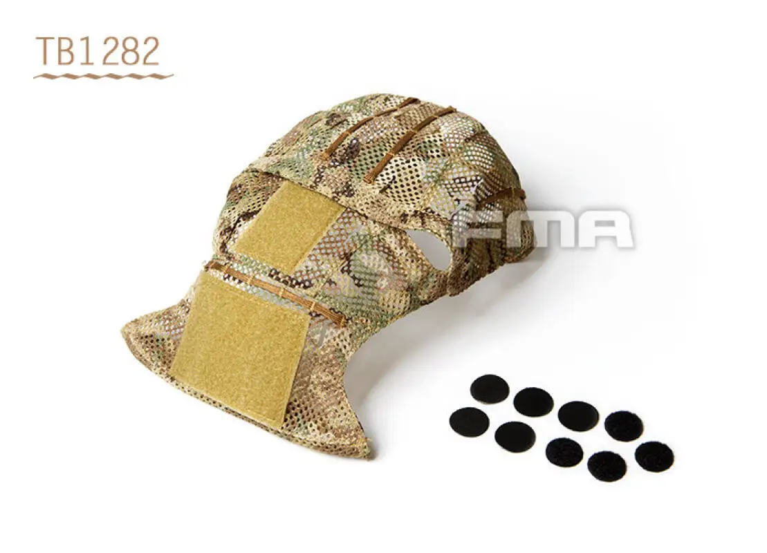 FMA Funda de malla para casco de camuflaje - imagen 2