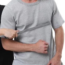Camiseta anticorte EN388 nivel 5 para manipulación de vidrio