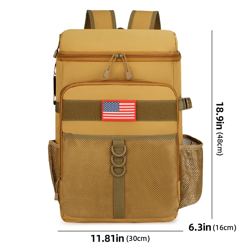 Mochila táctica MOLLE impermeable ripstop para montaña y trekking - imagen 5