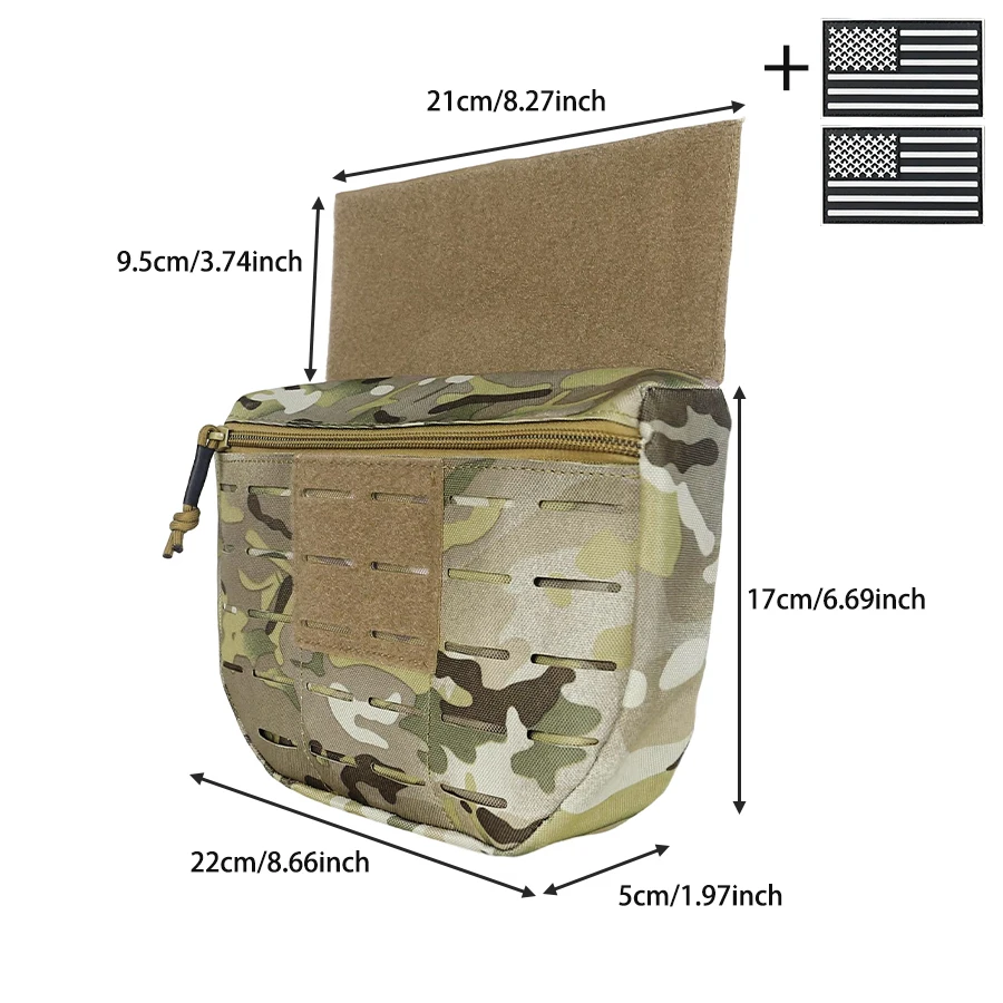Magic Sticky Bolsa táctica de sujeción elástica para abdomen inferior - imagen 2