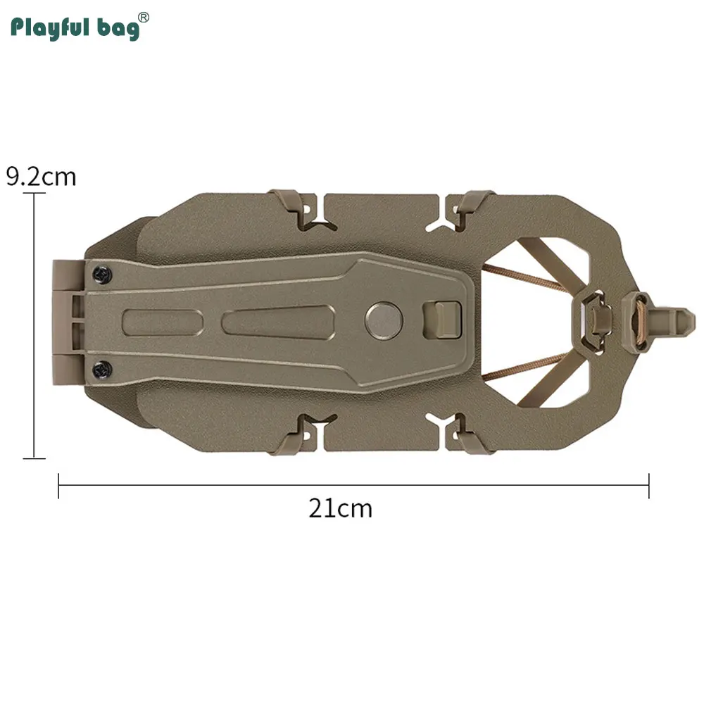 Chaleco táctico MOLLE con soporte giratorio para móvil 360° - imagen 3