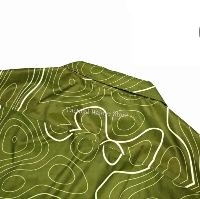 Camisa táctica hawaiana manga corta microelástica transpirable - imagen 5