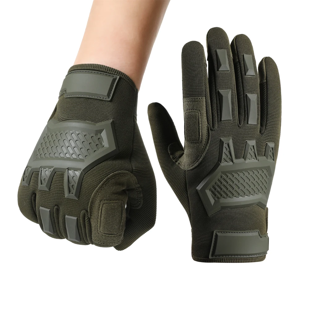Guantes tácticos unisex dedos completos pantalla táctil aire libre - imagen 2