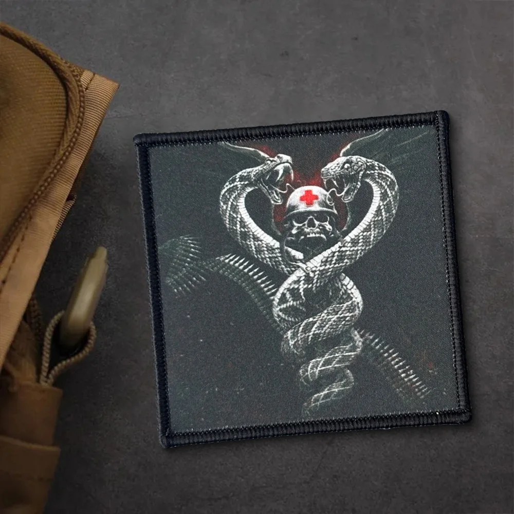 Parche táctico Medusa Triage – Estrella de la Vida velcro médico