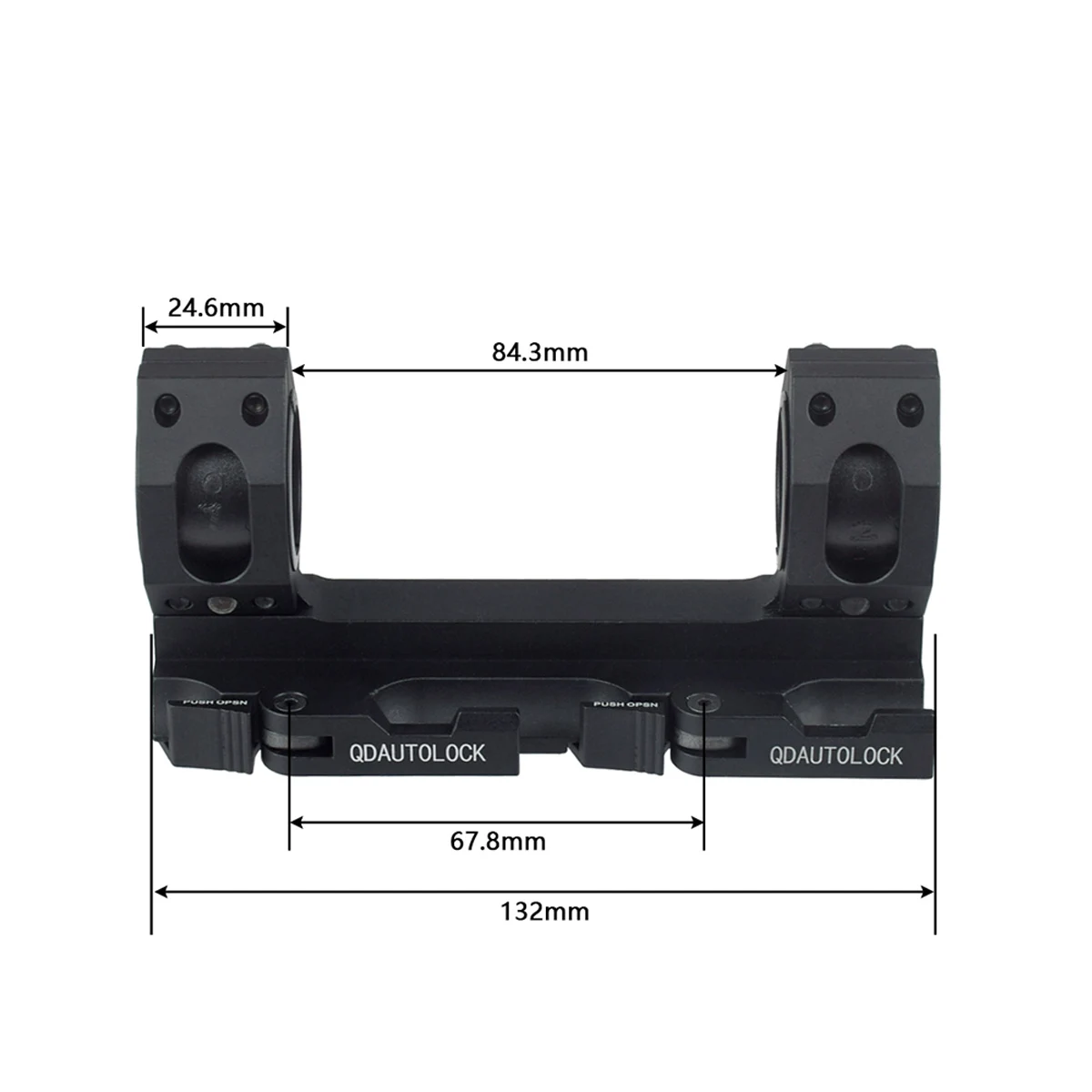 Anillas cantilever para visor de 30 mm con montaje Picatinny - imagen 5