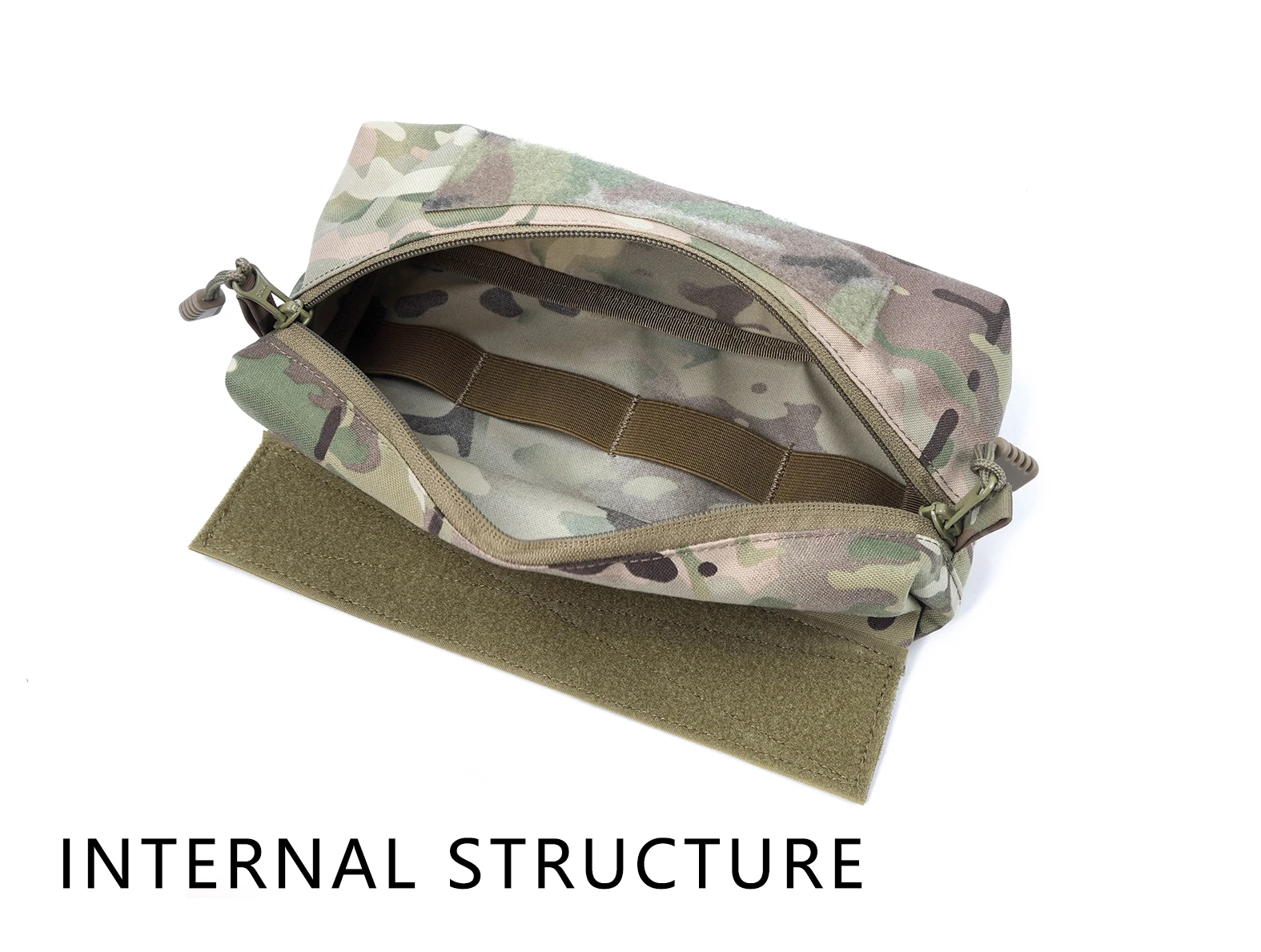 Bolsa montada en chaleco táctico