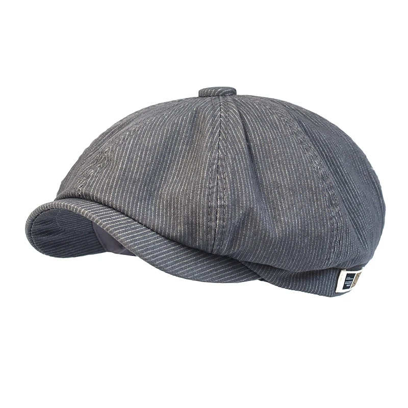 Vista del gorro con forma octogonal