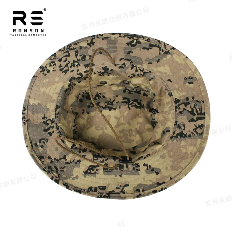 Sombrero boonie táctico militar de camuflaje arid en NYCO ripstop NIR - imagen 4