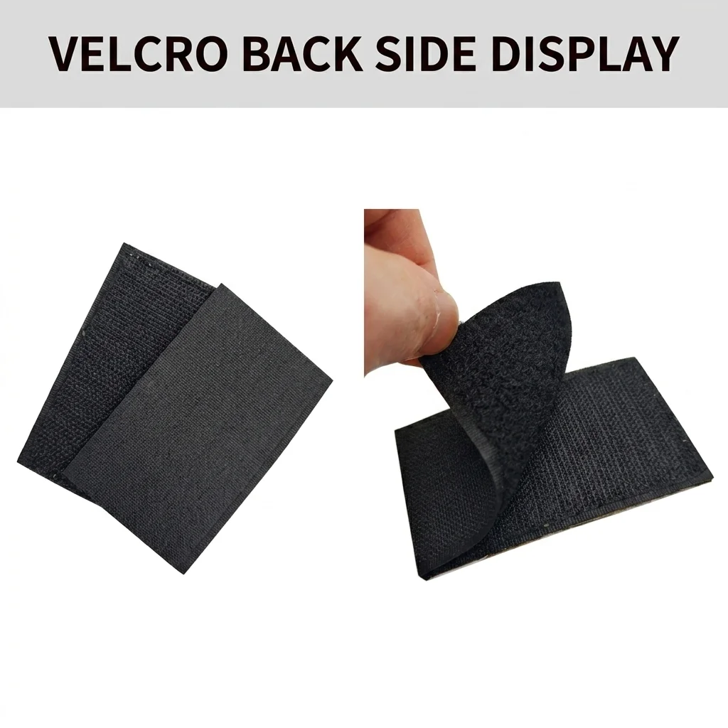 Parche bordado banderas USA Reino Unido con velcro táctico - imagen 5