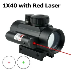 Óptica Red Dot reflex con montaje táctico para rifle airsoft