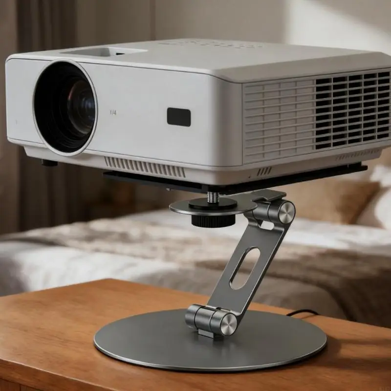Soporte proyector portátil plegable giratorio 360° ajustable