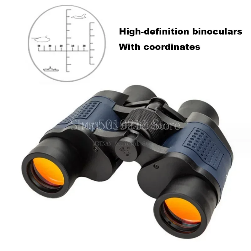 Binoculares Bak4 Prism HD largo alcance lente óptica para caza - imagen 3