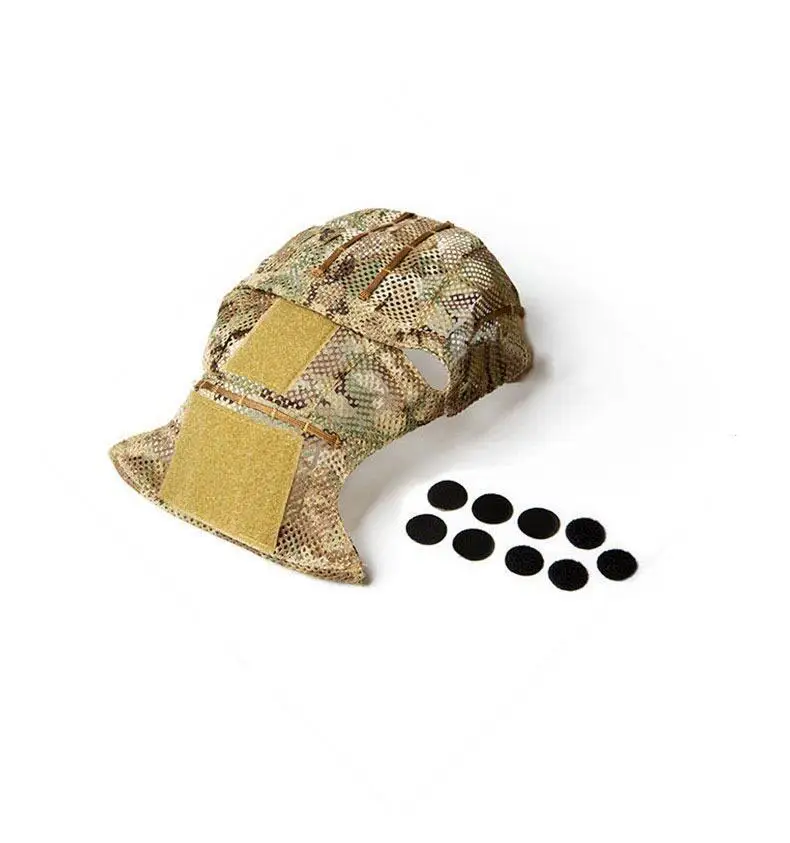 Cuerpo camuflado de la funda para casco