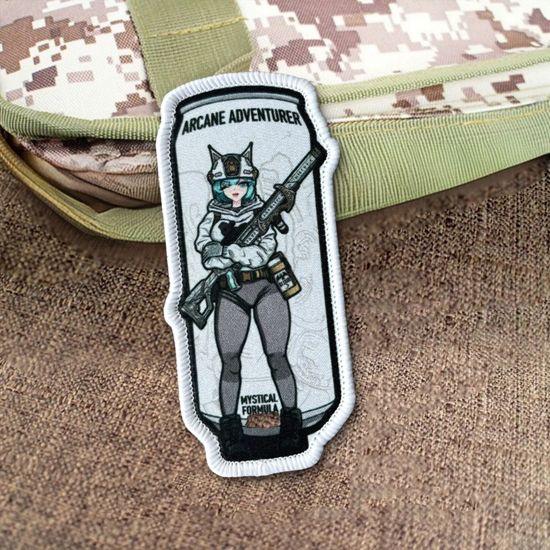 Parche táctico bordado gamer para mochila, insignia coser o planchar - imagen 5