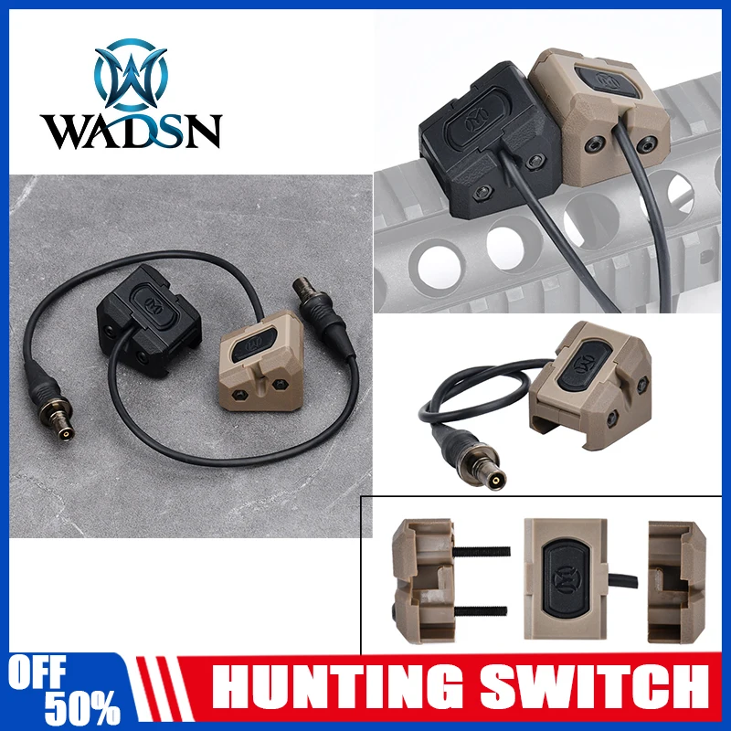 WADSN ModButton Lite: interruptor táctico remoto para linterna - imagen 4