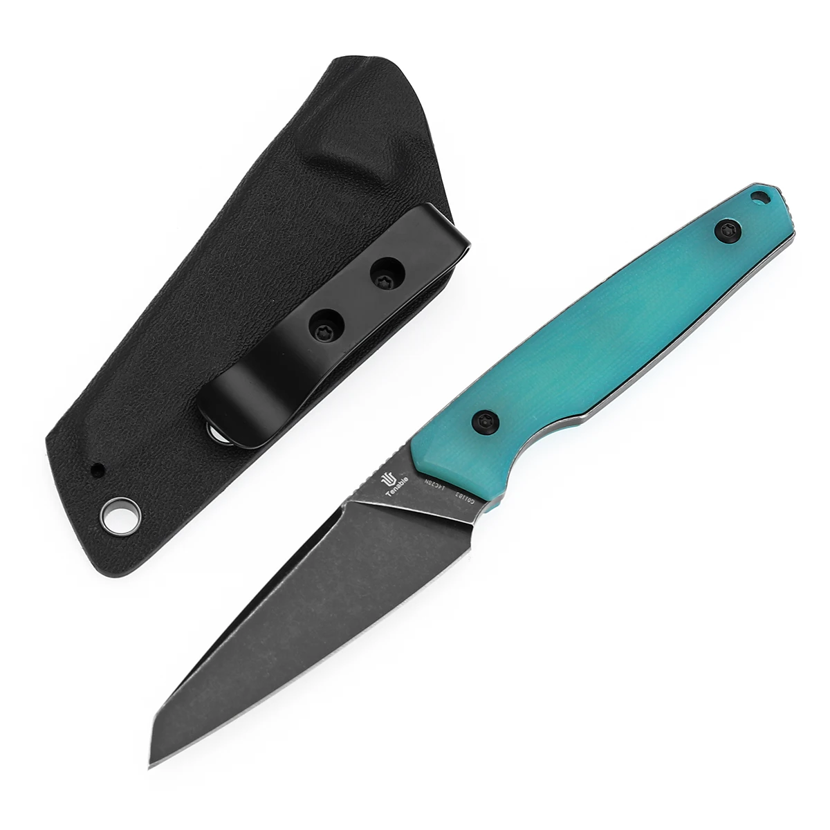 Tenable G011B cuchillo de hoja fija 14C28N Micarta para camping
