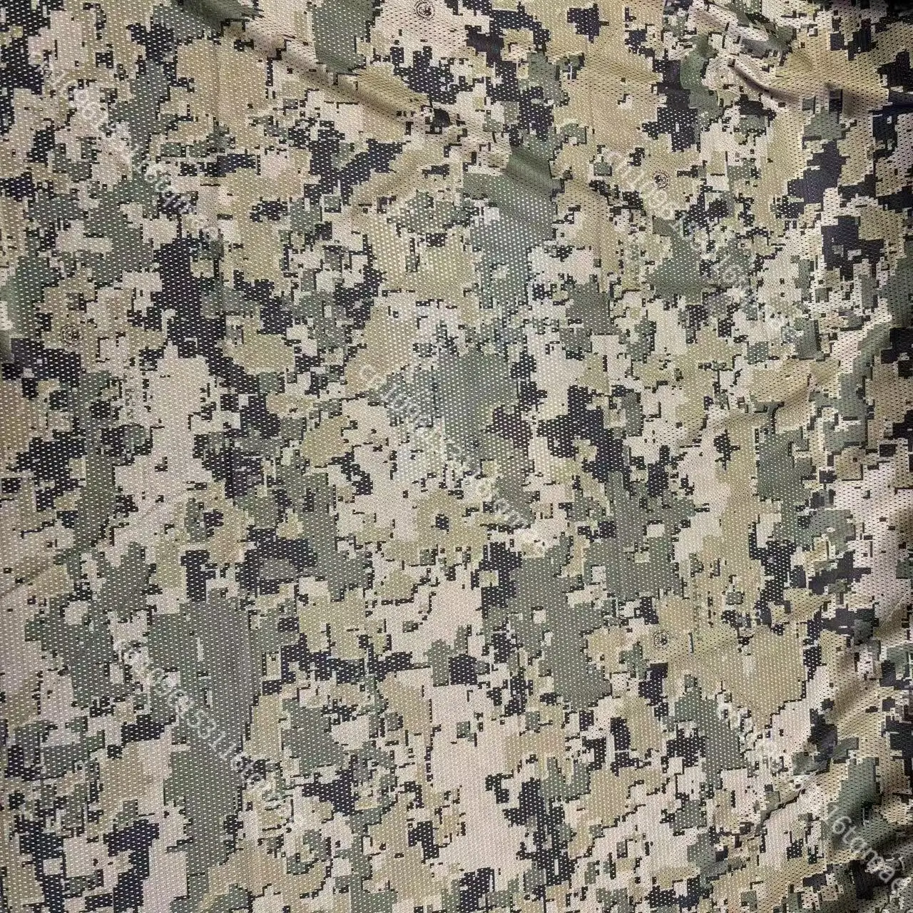 US4CES tela camuflaje ghillie malla mexicana ligera de poliéster - imagen 2